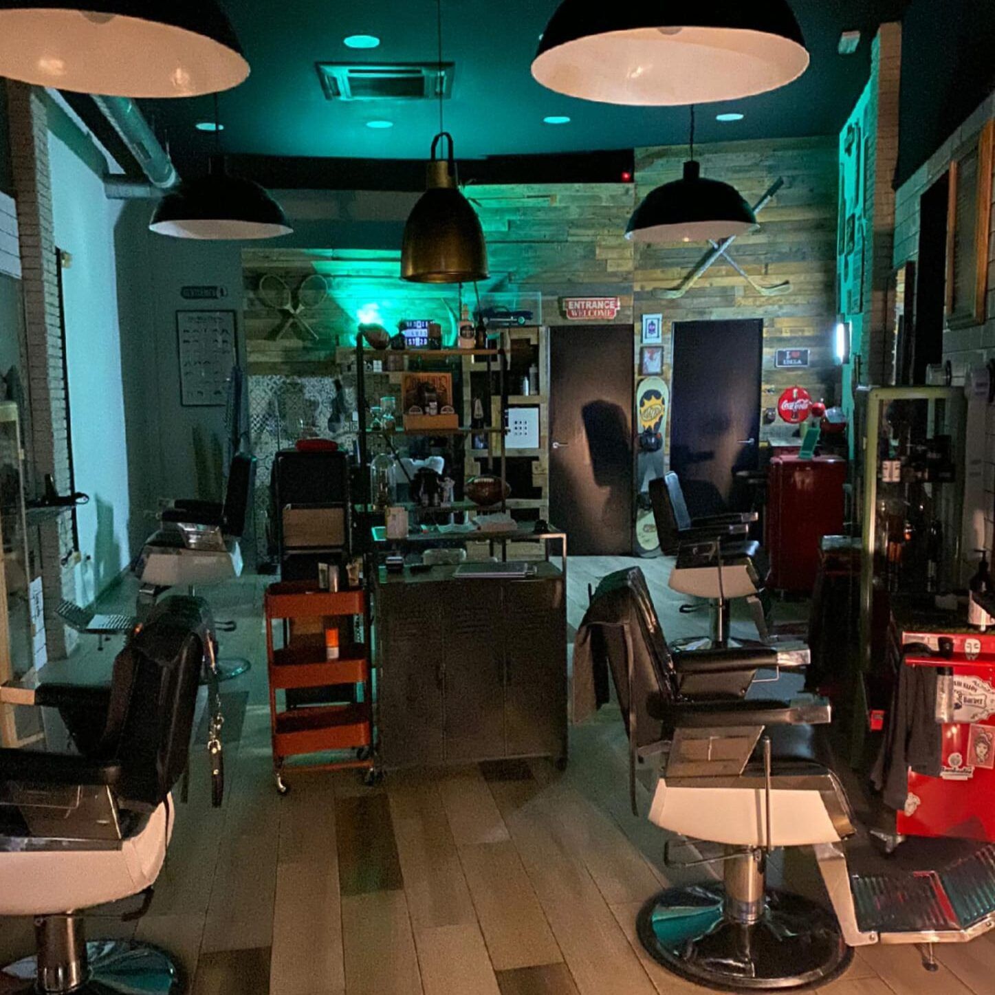 Fotos de la decoracion de la peluqueria